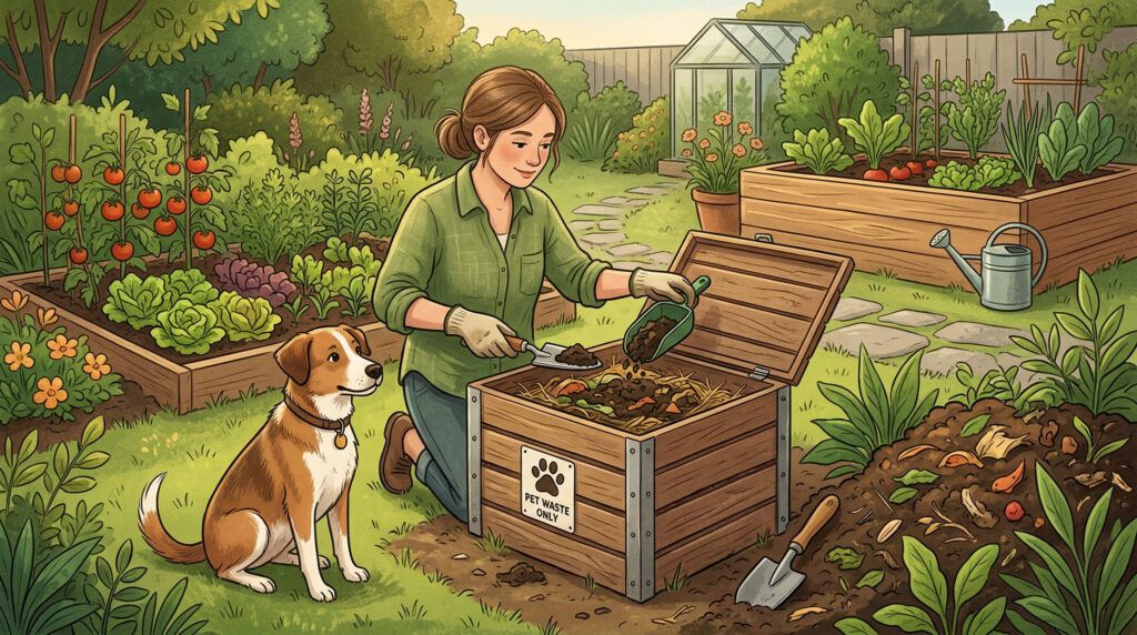 How to fix your dog poop compost smells